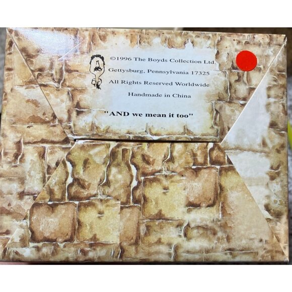 Boyds Bears & Friends Wee Folkstone Ribbit Co Princess Puckerup..Kiss Me Quick - Picture 13 of 13